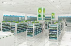 药店货架_药店不能要的店员