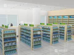 药店货架什么颜色好
